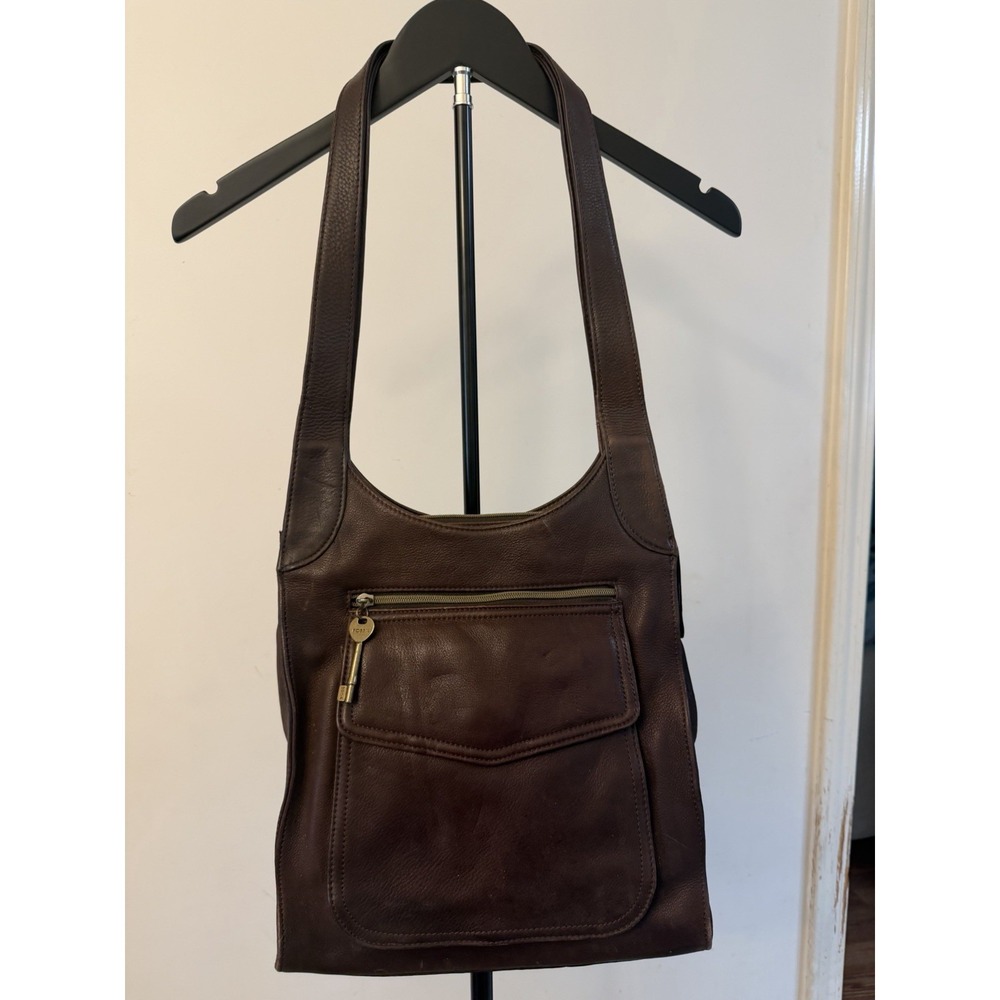 Fossil Purse Soft Chocolate Brown Leather